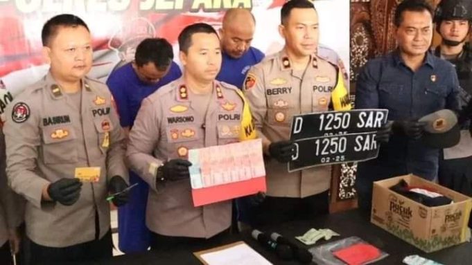 Sindikat Pelaku Ganjal ATM Berhasil Ditangkap Polres Jepara