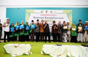 Guru TPQ, Madin, Sekolah Minggu,dan Pengelola Ponpes Se-Eks Kawedanan Tayu Terima Bantuan Kesejahteraan