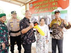 Ditandai Dengan Pemukulan Gong, TMMD Tahap I Resmi Ditutup