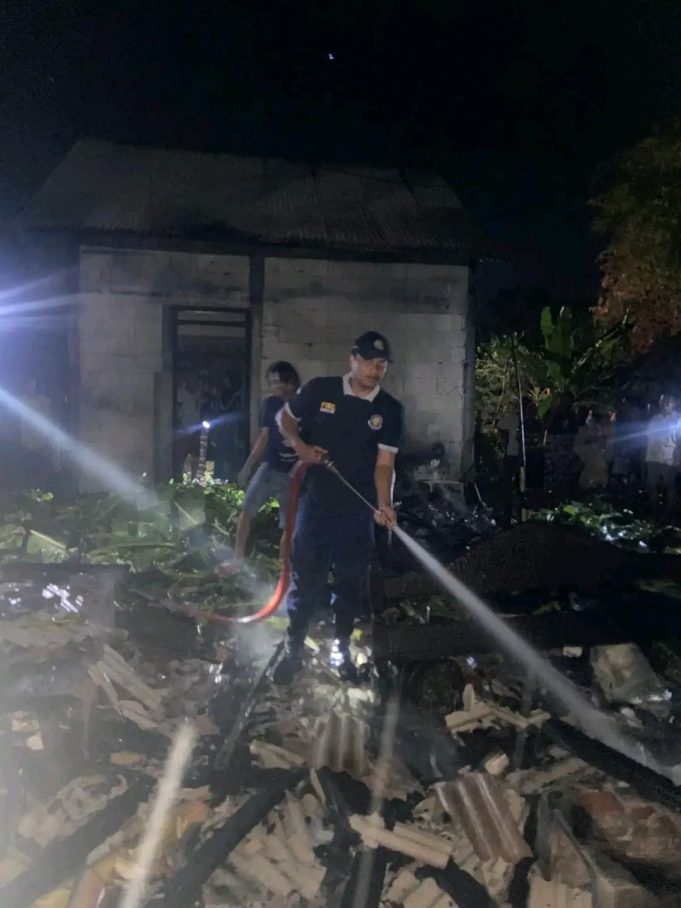 Diduga Tabung Gas Bocor, Rumah Agus Susanto Terbakar