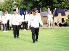Hadiri Apel Siaga Pengawasan Pemilu Henggar Sampaikan Medsos Relatif Murah, Dampaknya Luar Biasa