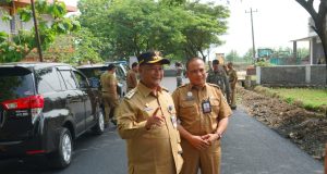Pj Bupati Monitor Perbaikan Jalan Gabus-Winong