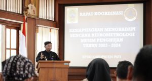 Pj Bupati Sampaikan,Kesiapsiagaan Menghadapi Bencana Hidrometeorologi Musim Penghujan Tahun Ini