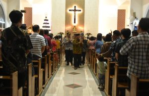 Pj Bupati Pati dan Forkopimda Monitoring Sejumlah Gereja,Pastikan Perayaan Natal Aman