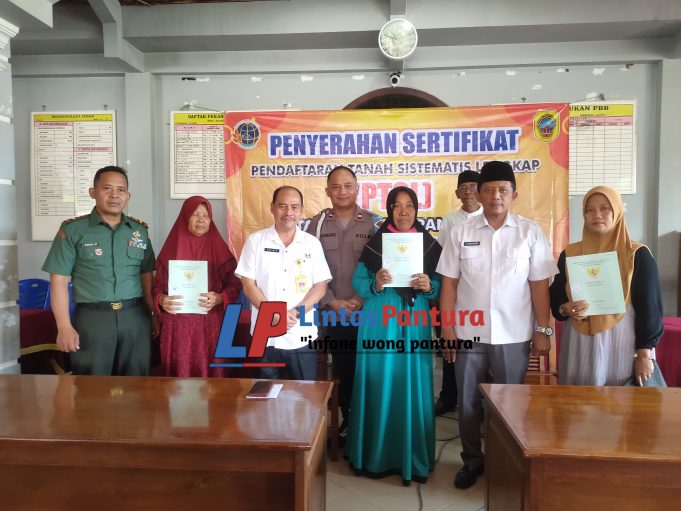 Sebanyak 517 Sertifikat Dibagikan, Kades Karangsari Cluwak Menghimbau Begini Kepada Warganya