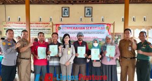 BPN Pati Kembali Serahkan 498 Sertifikat Program PTSL di Ds.Sendangrejo Tayu