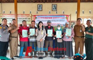 BPN Pati Kembali Serahkan 498 Sertifikat Program PTSL di Ds.Sendangrejo Tayu