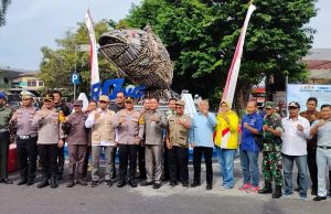 Deklarasi Jateng Zero Knalpot Brong, Kawasan Alun-Alun Pati Didirikan Monumen