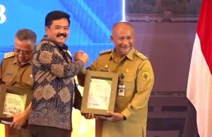 Pj Bupati Pati Terima Penyerahan Hasil Bantuan Teknis Rencana Detail Tata Ruang