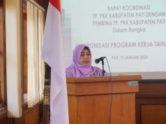 Pimpin Rakor Sinkronisasi Program Kerja, Faisa Umumkan Prestasi Terbaru PKK Pati di Tingkat Provinsi