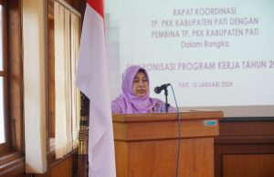 Pimpin Rakor Sinkronisasi Program Kerja, Faisa Umumkan Prestasi Terbaru PKK Pati di Tingkat Provinsi