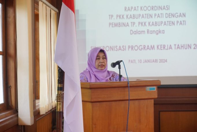 Pimpin Rakor Sinkronisasi Program Kerja, Faisa Umumkan Prestasi Terbaru PKK Pati di Tingkat Provinsi