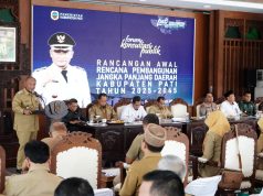 Forum Konsultasi Publik Rancangan Awal RPJPD Tahun 2025-2045 Di Buka Pj Bupati Pati