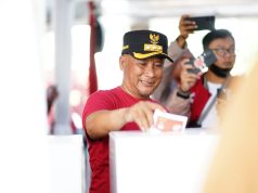 Hadiri Simulasi Pemantapan Pemungutan dan Perhitungan Suara Pemilu 2024, Henggar Ingatkan Soal Waktu