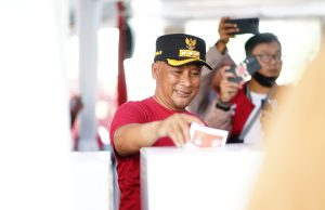 Hadiri Simulasi Pemantapan Pemungutan dan Perhitungan Suara Pemilu 2024, Henggar Ingatkan Soal Waktu