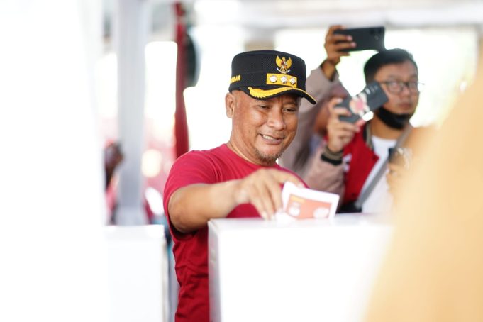 Hadiri Simulasi Pemantapan Pemungutan dan Perhitungan Suara Pemilu 2024, Henggar Ingatkan Soal Waktu