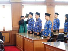 Pj Bupati Ambil Sumpah Janji Pengangkatan PNS di Lingkungan Kabupaten Pati Tahun 2024