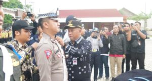 Pj Bupati Pimpin Apel Gelar Pasukan Ops Keselamatan Lalu Lintas Candi 2024 dan Aksi Keselamatan Jalan