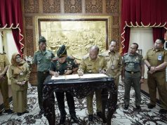 Pemkab Pati dan Korem 073/ Makutarama Tandatangani NPHD Alokasi Anggaran Pilkada 2024