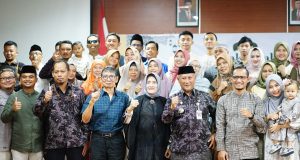Pj Bupati Pati Hadiri Halalbihalal BKPSDM