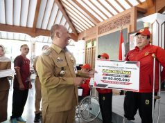 Atlet dan Pelatih Berprestasi PEPARPROV IV Jawa Tengah 2023 Terima Tali Asih Dari Pj Bupati