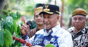 Pj. Bupati Pati Buka Tradisi Wiwit Panen Kopi Robusta Jollong