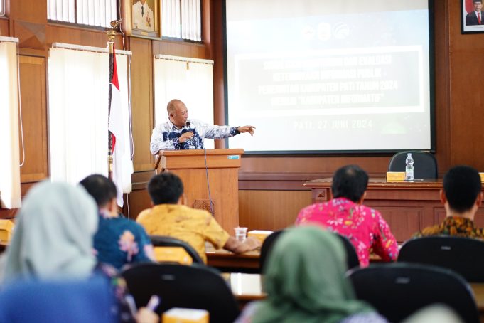 Pj Bupati Pati Buka Sosialisasi Monev KIP