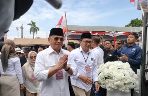 Pendukung dan Pengusung Kawal H.Sudewo – Risma Ardhi Chandra Mendaftar Ke KPU
