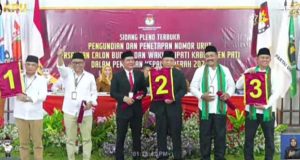 Tentukan Pilihanmu, Tiga Calon Bupati Pati Telah Mendapatkan No Urut