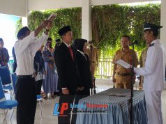 Dua Perangkat Tunjungrejo Dilantik, Kades Minta Adanya peningkatan Pelayanan Didesa