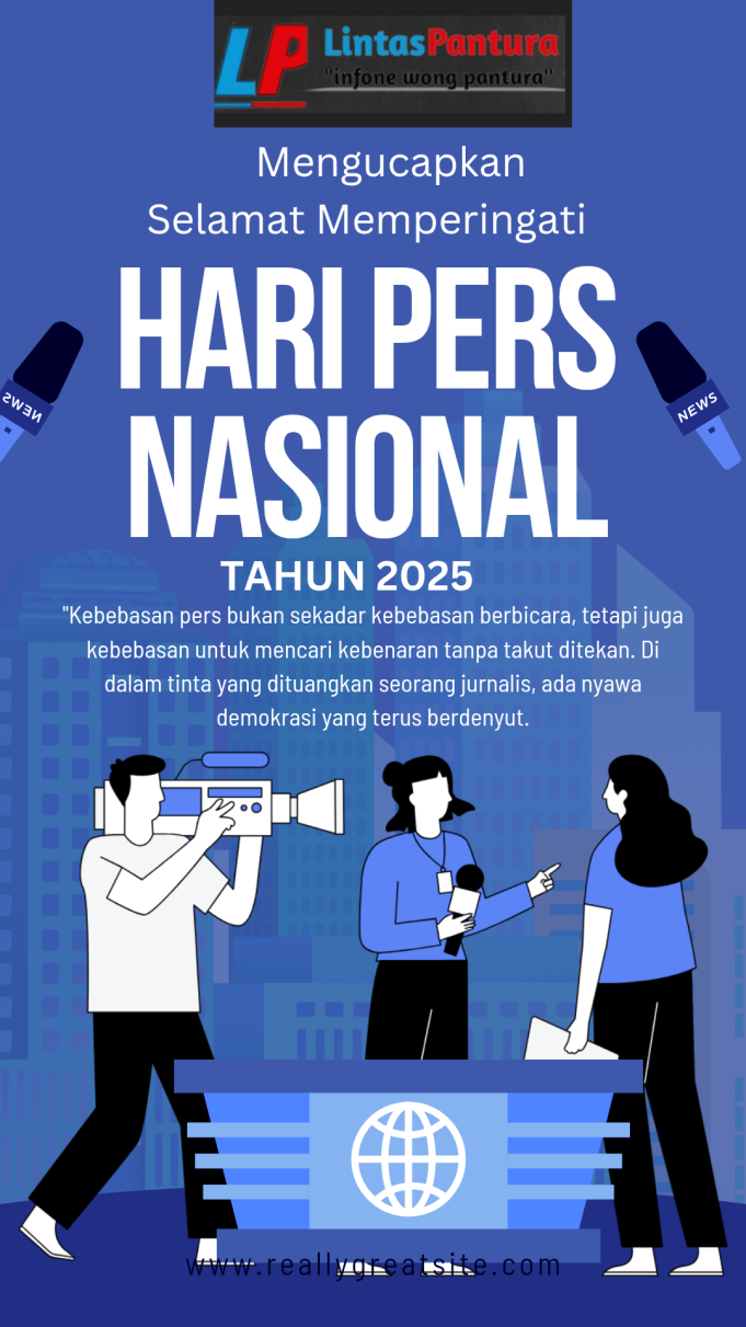 Keluarga Lintas Pantura Mengucapkan Selamat HPN Tahun 2025