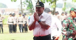 Pj Bupati Pati Pamit Usai Membuka TMMD Sengkuyung Tahap I