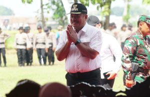 Pj Bupati Pati Pamit Usai Membuka TMMD Sengkuyung Tahap I