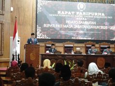 Sampaikan Pidato Paripurna, Sudewo-Chandra Tegaskan Komitmennya Dongkrak Pembangunan Infrastruktur