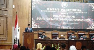 Sampaikan Pidato Paripurna, Sudewo-Chandra Tegaskan Komitmennya Dongkrak Pembangunan Infrastruktur