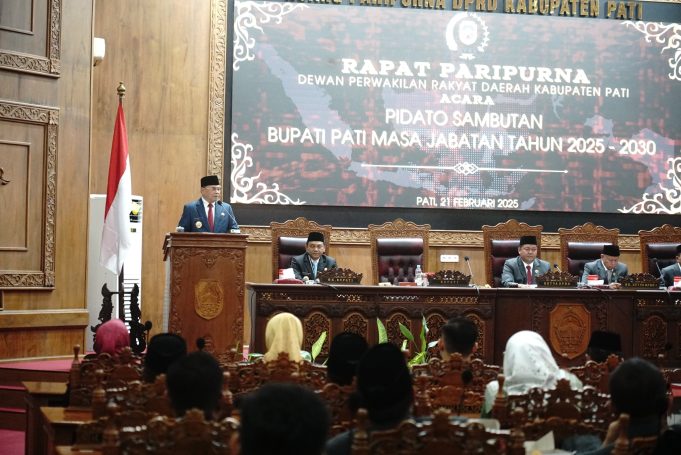Sampaikan Pidato Paripurna, Sudewo-Chandra Tegaskan Komitmennya Dongkrak Pembangunan Infrastruktur