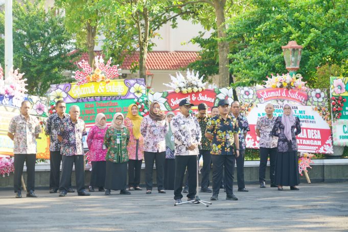 Wakil Bupati Pati Pimpin Apel Perdana di Setda