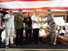Hadiri Pagelaran Wayang di Bendar-Juwana, Bupati Pati Beberkan Sejumlah Program Prioritasnya