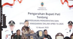 Bupati Pati Berikan Arahan Soal Penyesuaian Pendapatan dan Efisiensi Belanja Daerah