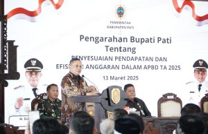 Bupati Pati Berikan Arahan Soal Penyesuaian Pendapatan dan Efisiensi Belanja Daerah