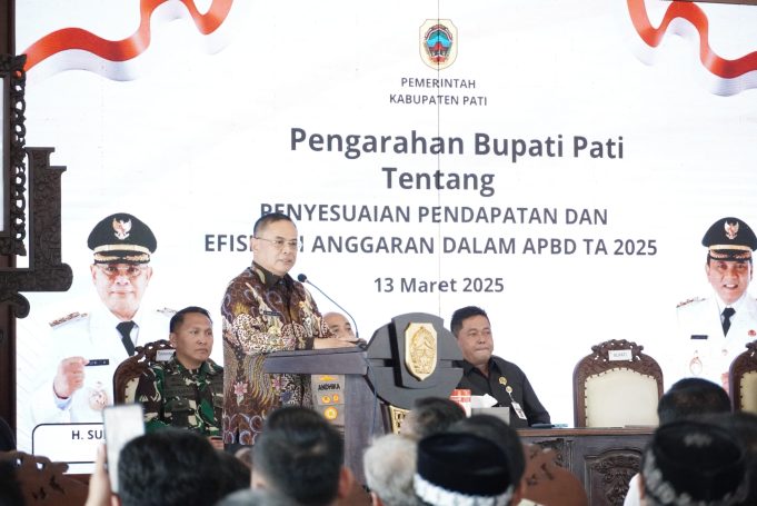 Bupati Pati Berikan Arahan Soal Penyesuaian Pendapatan dan Efisiensi Belanja Daerah