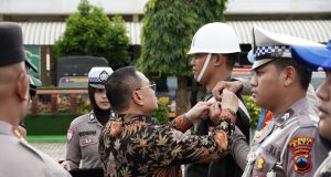 Bupati Pati Pimpin Upacara Gelar Pasukan Operasi Kepolisian Terpusat Ketupat Candi