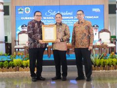 Peroleh Hak Paten dari Kemenkum, Sudewo Diapresiasi Gubernur Atas Komitmennya Bangun SDM Unggul di Kabupaten Pati
