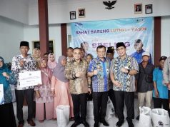Bupati Pati Dampingi Gubernur Jateng Serahkan Bantuan dan Layanan Kesehatan SPELING