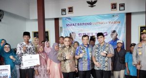 Bupati Pati Dampingi Gubernur Jateng Serahkan Bantuan dan Layanan Kesehatan SPELING