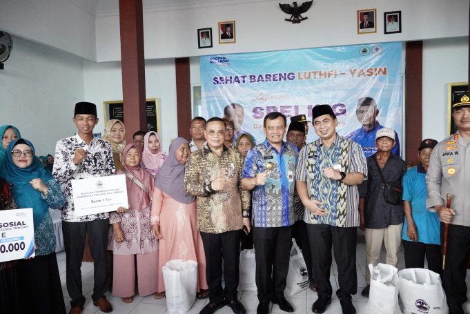 Bupati Pati Dampingi Gubernur Jateng Serahkan Bantuan dan Layanan Kesehatan SPELING