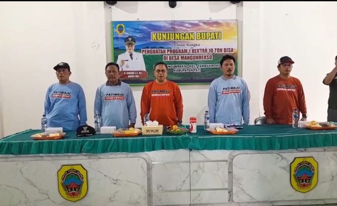 Bupati Pati : Patahkan Stigma, Pati Selatan Bisa Capai Target 10 Ton/Hektar