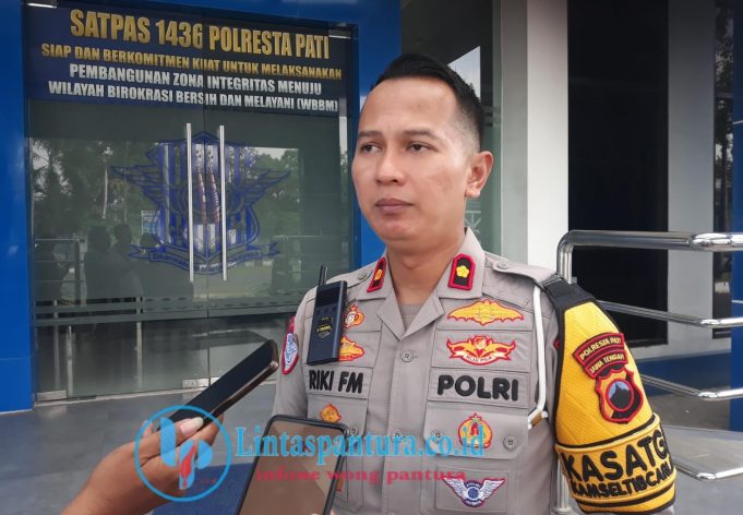 Hari Ketiga Operasi Patuh Candi 2025, Satlantas Polresta Pati Tindak 124 Pelanggar Lalu Lintas