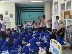 Diduga Keracunan MBG Puluhan Siswa SMPN 1 Kragan Masuk Ke Puskesmas Kragan