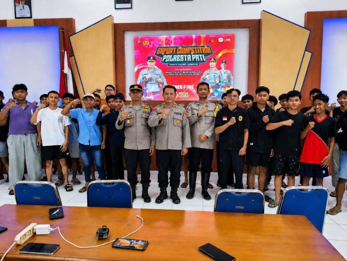 Polresta Pati Gelar Turnamen E-Sport HUT Bhayangkara ke-80, Diikuti 128 Peserta